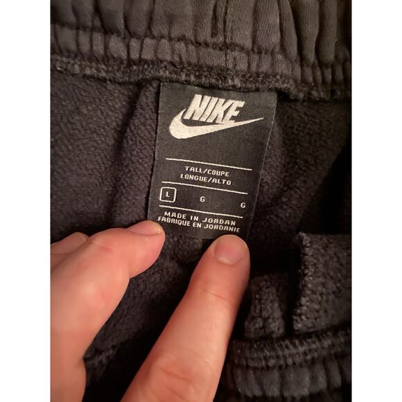 Nike Cotton Fleece Shorts Gym Basketball Sport Sweat Half Pants Large Tall - Picture 10 of 10